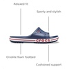 Crocs Unisex Adult Bayaband Slide Sandals(Navy/Pepper)