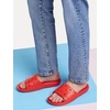 Crocs Unisex Adult Classic Slide Sandals | Casual Sandals(Flame)