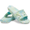 Crocs Unisex Adult Classic Slide Sandals(Pure Water/Multi)