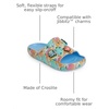 Crocs Unisex Adult Classic V2 Slides | Casual Sandals(Blue)
