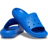 Crocs Unisex Adult Classic V2 Slides | Casual Sandals(Blue Bolt)