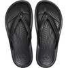 Crocs Unisex Adult Crocband Flip Flop Sandal(Black Slate Grey)