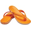 Crocs Unisex Adult Crocband Flip Flop Sandal(Blazing Orange-white)