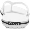 Crocs Unisex Adult Crocband Flip Flop Sandal(Clock Band/White)