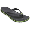 Crocs Unisex Adult Crocband Flip Flop Sandal(Graphite/Volt Green)