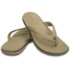 Crocs Unisex Adult Crocband Flip Flop Sandal(Tumbleweed/Espresso)