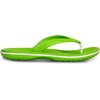 Crocs Unisex Adult Crocband Flip Flop Sandal(Volt Green/White)