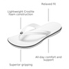 Crocs Unisex Adult Crocband Flip Flop Sandal(White)
