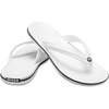 Crocs Unisex Adult Crocband Flip Flop Sandal(White)