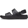Crocs Unisex-Adult Classic All Terrain Sandals(Black)