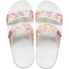 Crocs Unisex-Adult Classic Slide Sandal(Multi/White)