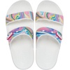 Crocs Unisex-Adult Classic Slide Sandal(Rainbow Swirl)