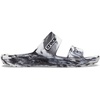 Crocs Unisex-Adult Classic Slide Sandal(White/Black)