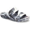 Crocs Unisex-Adult Classic Slide Sandal(White/Black)