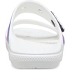 Crocs Unisex-Adult Classic Slide Sandal(White/Pink)