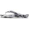 Crocs Unisex’s Classic Flip Flops(Black/White)