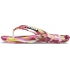 Crocs Unisex’s Classic Flip Flops(Electric Pink/Multi Marbled)