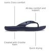 Crocs Unisex’s Classic Flip Flops(Navy)
