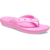 Crocs Unisex’s Classic Flip Flops(Taffy Pink)