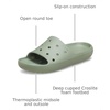 Crocs Women’s Classic 2.0 Slides(Moss)