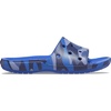 Crocs Women’s Classic Camo Slide Sandals(Blue Bolt/Multi)