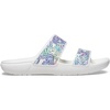 White/Multi Butterfly