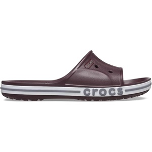 Crocs Unisex Adult Bayaband Slide Sandals(Burgundy)