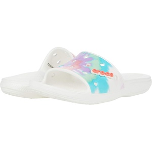 Crocs Unisex Adult Classic Slide Sandals(Fresco/Multi)