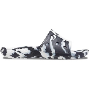 Crocs Unisex Adult Classic Slide Sandals(White/Black)