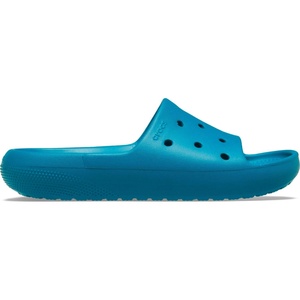 Crocs Unisex Adult Classic V2 Slides | Casual Sandals(Turbo Teal)