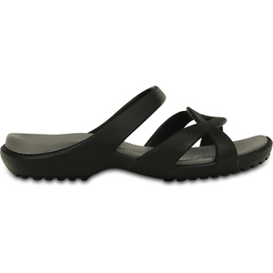 Crocs Unisex Adult Crocband Flip Flop Sandal(Meleen/Black/Smoke)