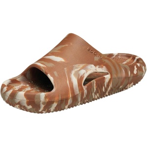 Crocs Unisex Adult Mellow Recovery Slides(Marbled Cognac)
