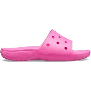 Crocs Women’s Classic Tie-Dye Slides(Electric Pink)