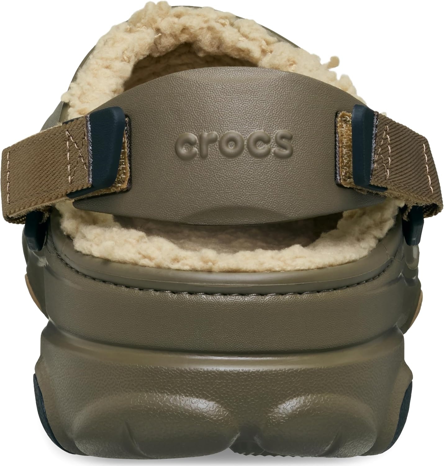 image:imageCrocs UnisexAdult Classic All Terrain Lined Clogs Adjustable Heel StrapWalnut