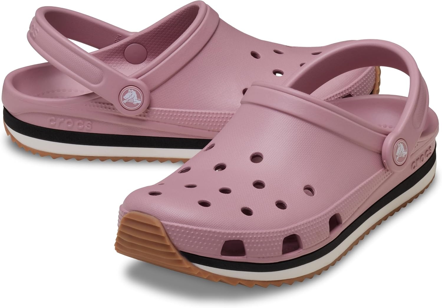 image:imageCrocs UnisexAdult Classic Retro Runner ClogsMauve