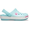 Crocs Athens Thong Sandal(Ice Blue/Candy Pink)