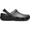 Crocs Unisex Adult Specialist II Vent Clogs Work Shoes(Black)