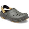 Crocs Unisex-Adult Classic All Terrain Lined Clogs Adjustable Heel Strap(Dusty Olive)