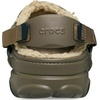 Crocs Unisex-Adult Classic All Terrain Lined Clogs Adjustable Heel Strap(Walnut)