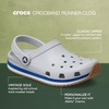Crocs Unisex-Adult Classic Retro Runner Clogs(Atmosphere)