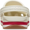 Crocs Unisex-Adult Classic Retro Runner Clogs(Summit White)