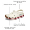 Crocs Unisex-Adult Classic Retro Runner Clogs(Summit White)