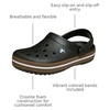 Crocs Unisex-Adult Crocband Clog(Black Gum)