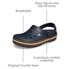 Crocs Unisex-Adult Crocband Clog(Navy Gum)