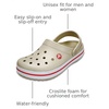 Crocs Unisex-Adult Crocband Clog(Stucco/Melon 2)