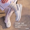 Crocs Unisex-Adult Crocband Clog(White/Black)