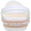 Crocs Unisex-Adult Crocband Clog(White/Pink Caramel)