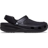 Crocs mens Yukon Vista II Lr Clog M(Black/Slate Grey)