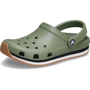 Crocs Unisex-Adult Classic Retro Runner Clogs(Cargo)