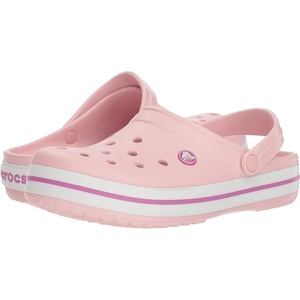 Crocs Unisex-Adult Crocband Clog(Pearl Pink/Wild Orchid)